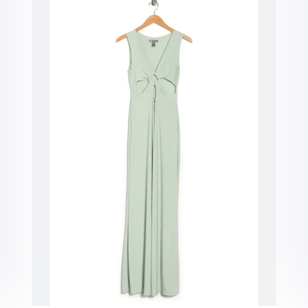 Love By Design Josetta Sleeveless Maxi Dress color Sage size L